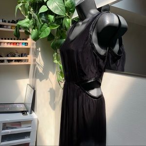 Parker | Silk Cutout Maxi Dress | XS